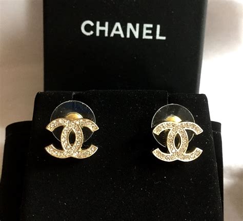 chanel cc earrings uk|pre owned chanel rings.